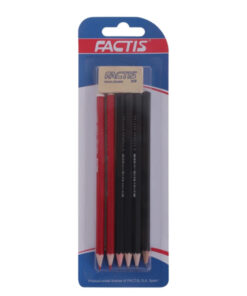 مداد مشکی فکتیس HB مدل 900به همراه پاک کن بسته 7 تایی