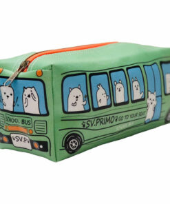 جامدادی مدل اتوبوسی فانتزی طرح تحصیلی زینو