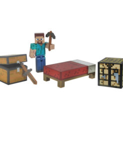 اکشن فیگور مدل Minecraft OverWorld Survival مجموعه 6 عددی