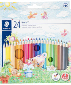 مداد رنگی 24 رنگ استدلر مدل Noris Club
