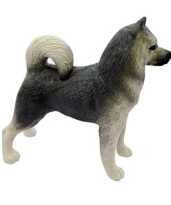 فیگور مدل سگ هاسکی طرح Siberian Husky ارتفاع 8 سانتی متر کد DO955-1