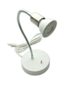 چراغ مطالعه رومیزی مدل فلزی پایه GU5.3 کد WH47