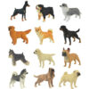فیگور مدل سگ های اهلی طرح My Pet Dogs ارتفاع 8 سانتی متر کد DO955 مجموعه 12 عددی