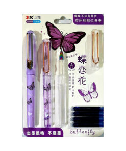 خودنویس مدل Butterfly کد Z5059 بسته 7عددی