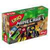بازی فکری کارتی UNO MINECRAFT مناسب 7 سال به بالا، 2 تا 10 نفر، 112 کارت مقوایی، تاکتیک جمع‌آوری امتیاز، مدت بازی کمتر از یک ساعت، درجه سختی متوسط