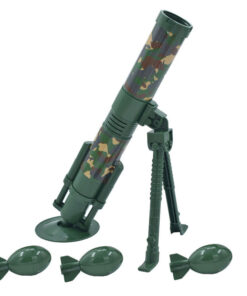 اسباب بازی جنگی ناب سل مدل خمپاره انداز MORTAR LAUNCH مجموعه 4 عددی