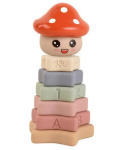 بازی آموزشی مدل Soft Jenga طرح برج هوش قارچی کد 1088