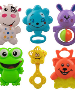 جغجغه مدل BABY Teethers مجموعه 6 عددی
