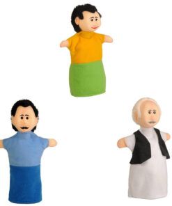 عروسک نمایشی شادی رویان مدل خانواده کد 2 مجموعه 3 عددی