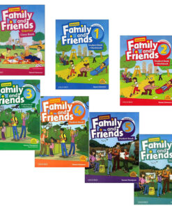 کتاب American Family and Friends Second Edition اثر Tamzin Thompson انتشارات oxford هفت جلدی