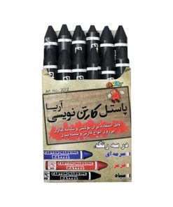 پاستل کارتن نویسی آریا کد 2012 بسته 12 عددی