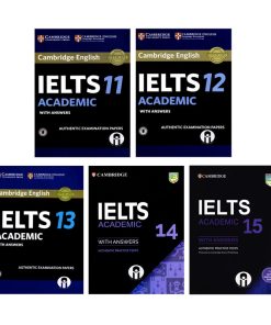 کتاب IELTS Academic Cambridge اثر جمعی از نویسندگان انتشارات الوندپویان جلد 11 تا 15