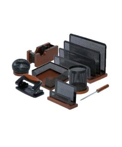 ست لوازم اداری رومیزی مدل 08-WF کد 88291 مجموعه 8 عددی