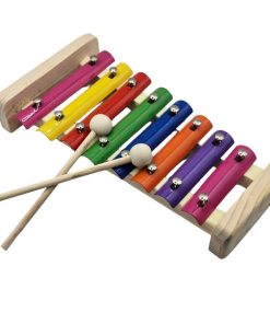 بازی آموزشی بلز ناب سل مدل چوبی 8 نت کد 8NOTES WHIT 2MALLETS