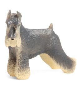 فیگور مدل سگ اشناوزر طرح Schnauzer کد DO955-2 ارتفاع 7.5 سانتی متر