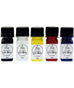 خمیر رنگ رزین اپوکسی فیلو حجم 30 میلی‌لیتر بسته 5 عددی