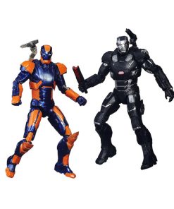اکشن فیگور طرح مرد آهنی مدل WAR MACHINE and IRON MAN ارتفاع 16 سانتی‌متر مجموعه 2 عددی