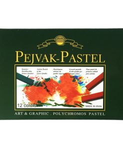 پاستل گچی 12 رنگ پژواک مدل XR12