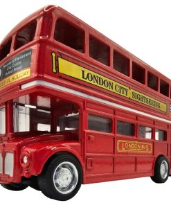ماکت ماشین ناب سل مدل اتوبوس لندن کد LONDON BUS PULL BACK &GO ACTION NAAB002