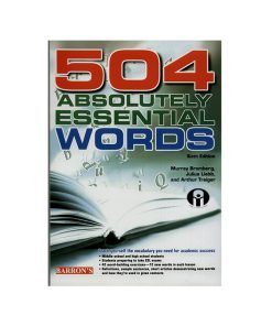 کتاب 504 Absolutely Essential Words اثر جمعی از نویسندگان انتشارات الوندپویان