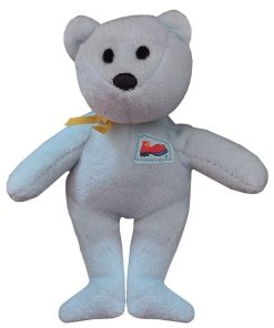 عروسک تی وای طرح خرس مدل TY Beanie Baby Bear ارتفاع 13 سانتی‌متر