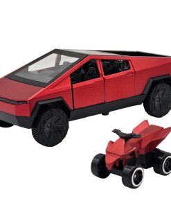 ماکت ماشین ناب سل مدل تسلا فلزی موزیکال چراغدار عقب کش کد Tesla Metal Musical Lighted car naab003 scale 1:48