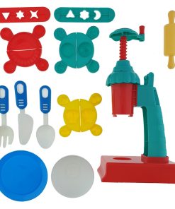 ست اسباب بازی مدل بستنی ساز طرح Color Clay Series کد X168-9 مجموعه 12 عددی